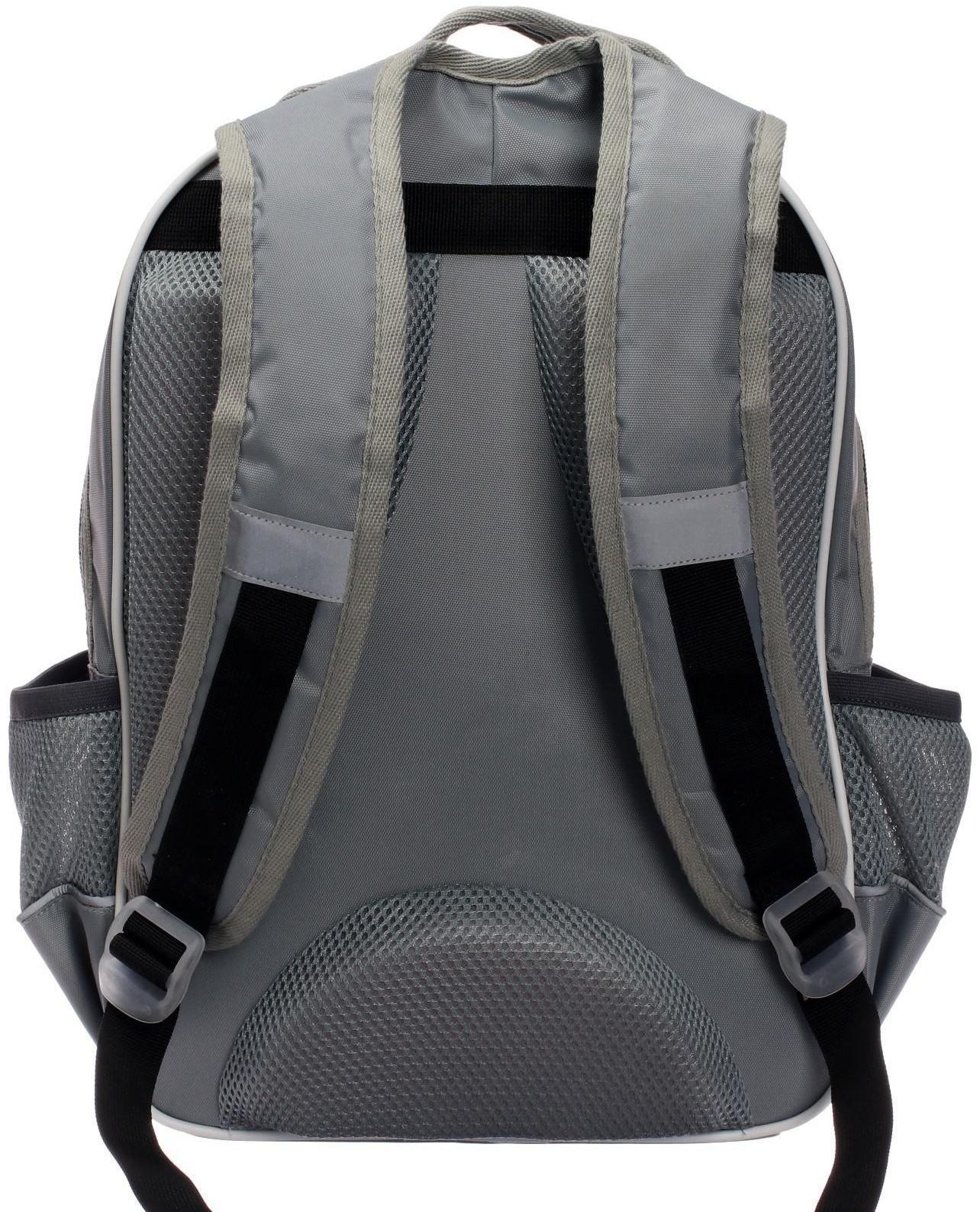 Рюкзак школьный, 36 х 23 х 13 см, эргономичная спинка, Calligrata П 