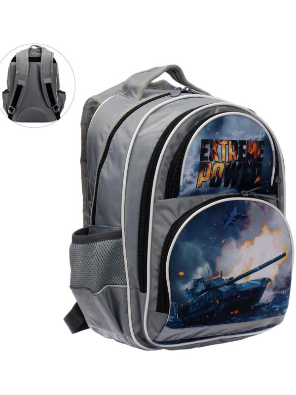 Рюкзак школьный, 36 х 23 х 13 см, эргономичная спинка, Calligrata П 