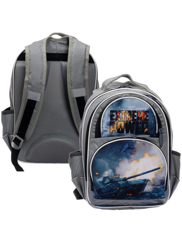 Рюкзак школьный, 36 х 23 х 13 см, эргономичная спинка, Calligrata П 