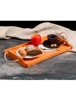 Поднос деревянный для завтрака 