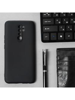 Чехол Innovation, для Xiaomi Redmi 9, силиконовый, матовый, черный