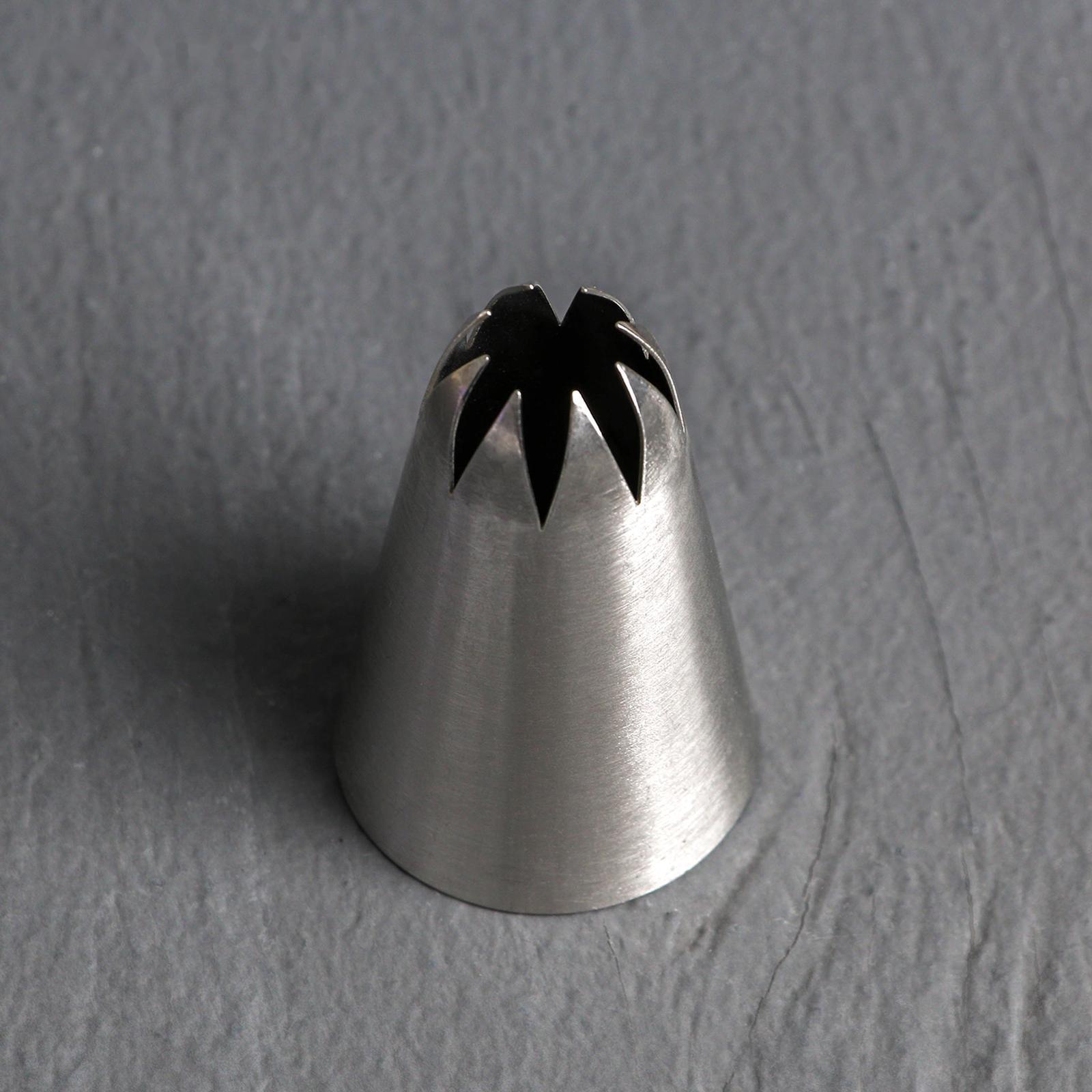 Насадка кондитерская KONFINETTA «Закрытая звезда», d=3 см, выход 0,8 см, нержавеющая сталь