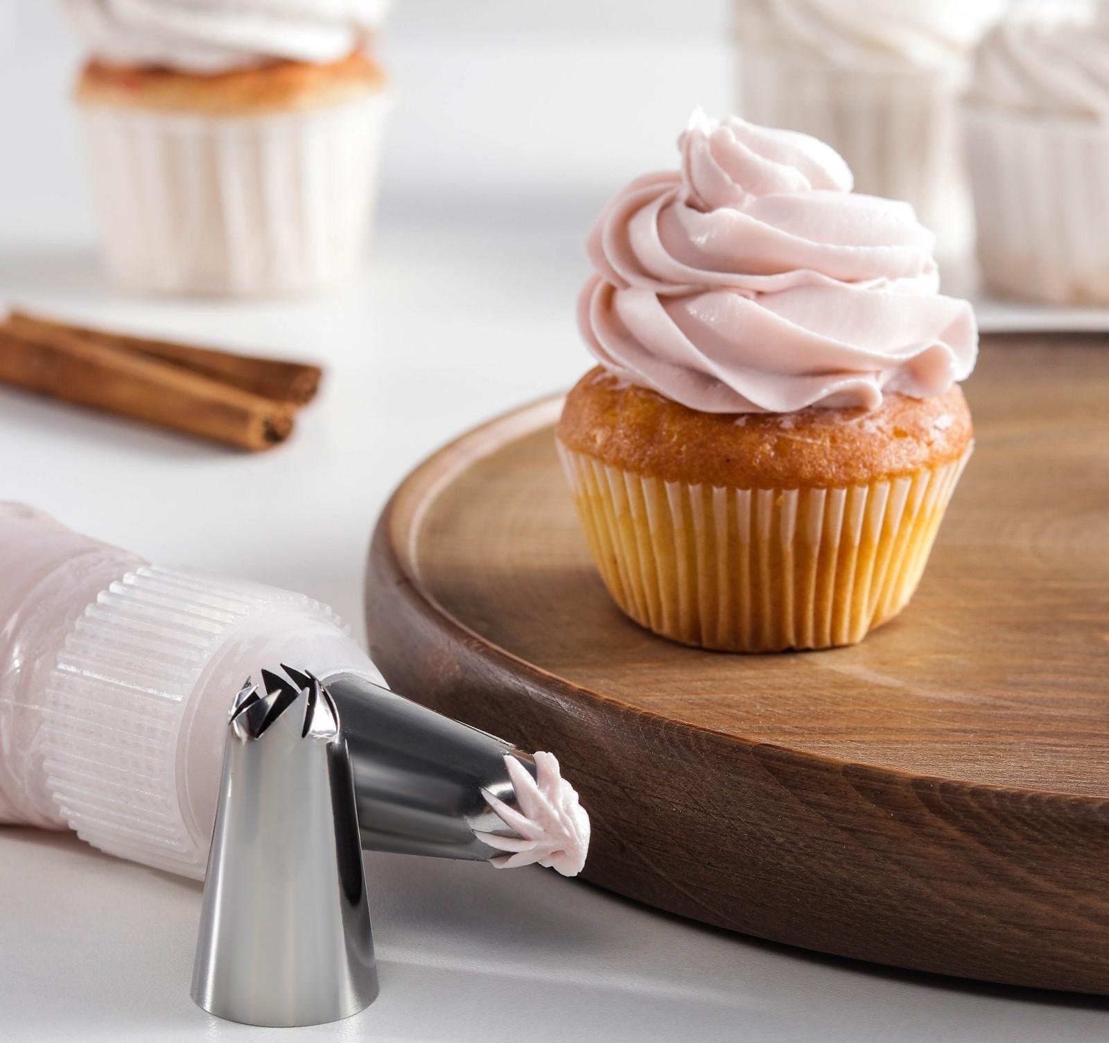 Насадка кондитерская KONFINETTA «Закрытая роза», d=3 см, выход 0,9 см, нержавеющая сталь