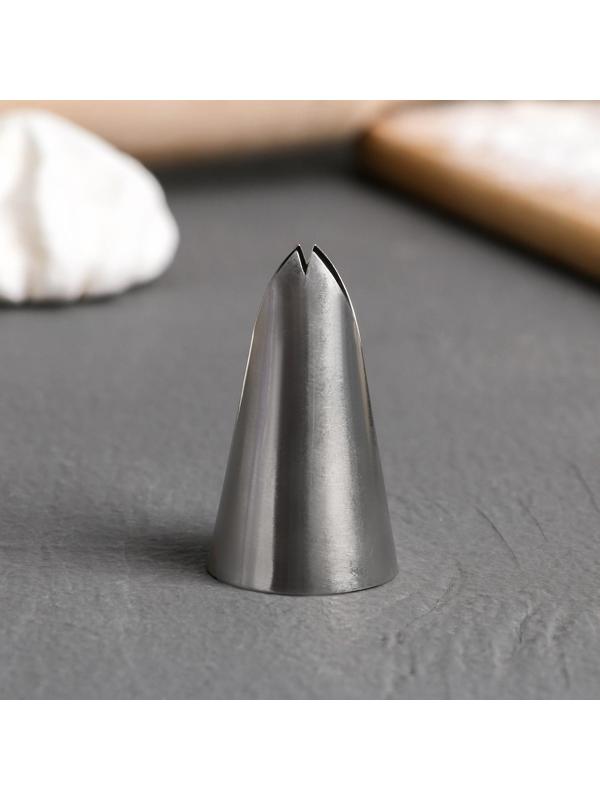 Насадка кондитерская KONFINETTA «Лепесток», d=2,3 см, выход 1,4 см, нержавеющая сталь