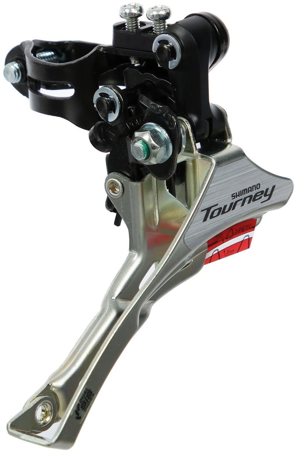 Переключатель передний Tourney FD-TY300 42T 31,8 мм, верхняя тяга