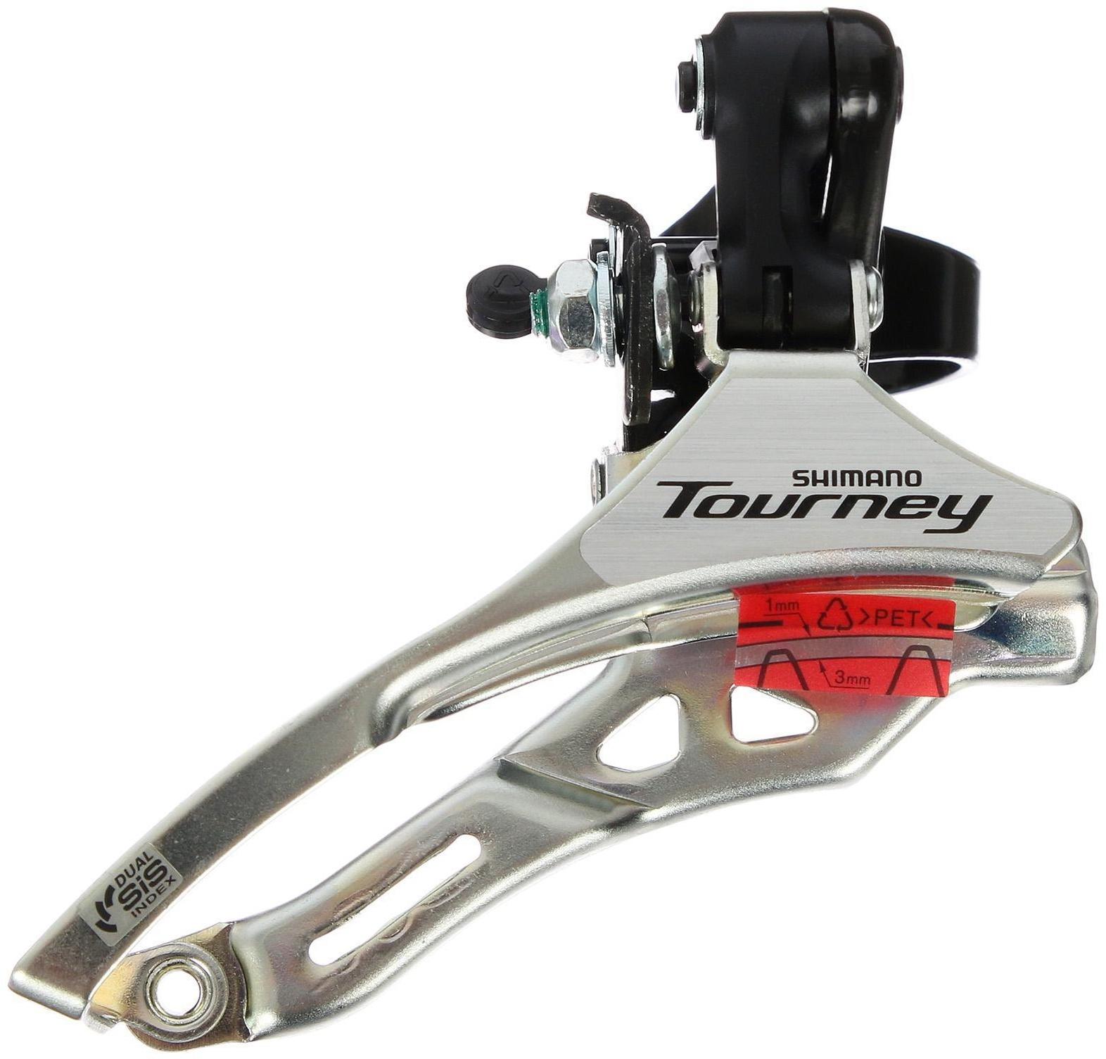 Переключатель передний Tourney FD-TY300 42T 31,8 мм, верхняя тяга