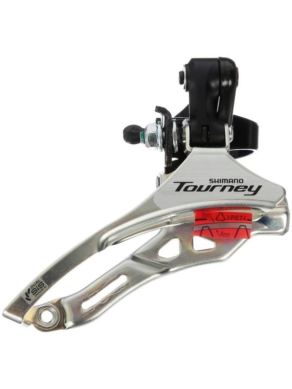 Переключатель передний Tourney FD-TY300 42T 31,8 мм, верхняя тяга