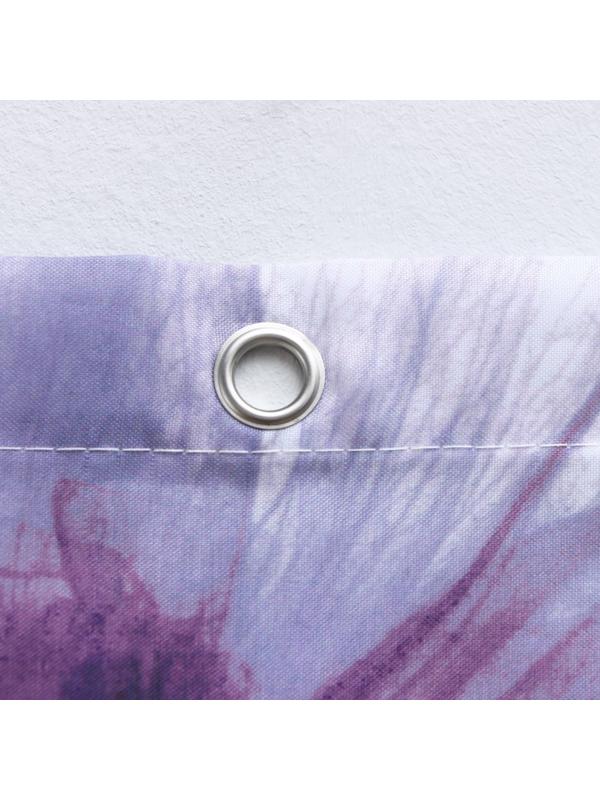 Штора для ванны Доляна «Нежность», 180×180 см, полиэстер