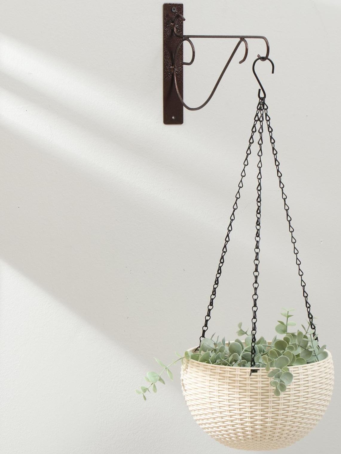 Кронштейн для кашпо, 30 см, металл, «Прут»