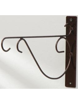 Кронштейн для кашпо, 30 см, металл, «Прут»