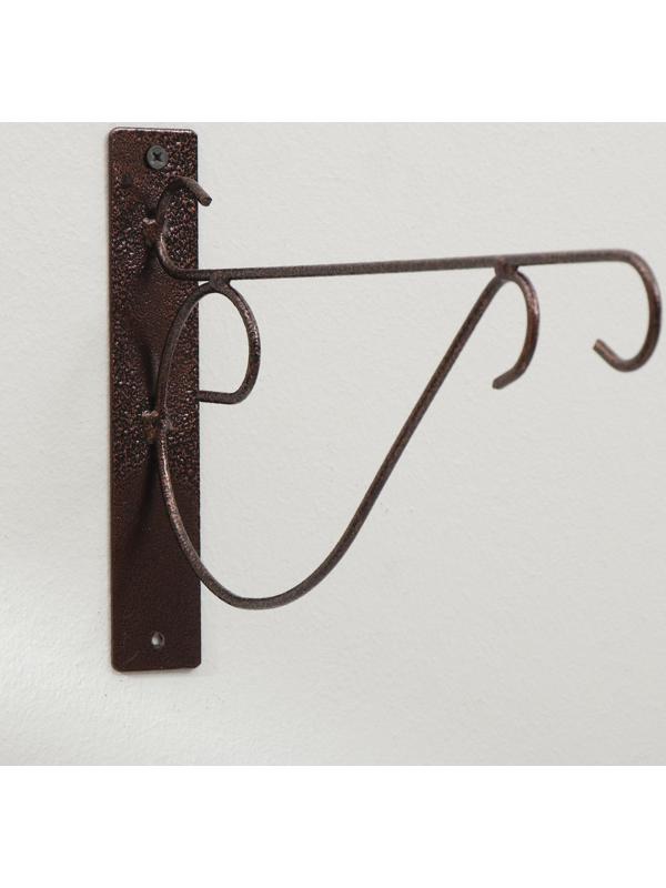 Кронштейн для кашпо, 30 см, металл, «Прут»