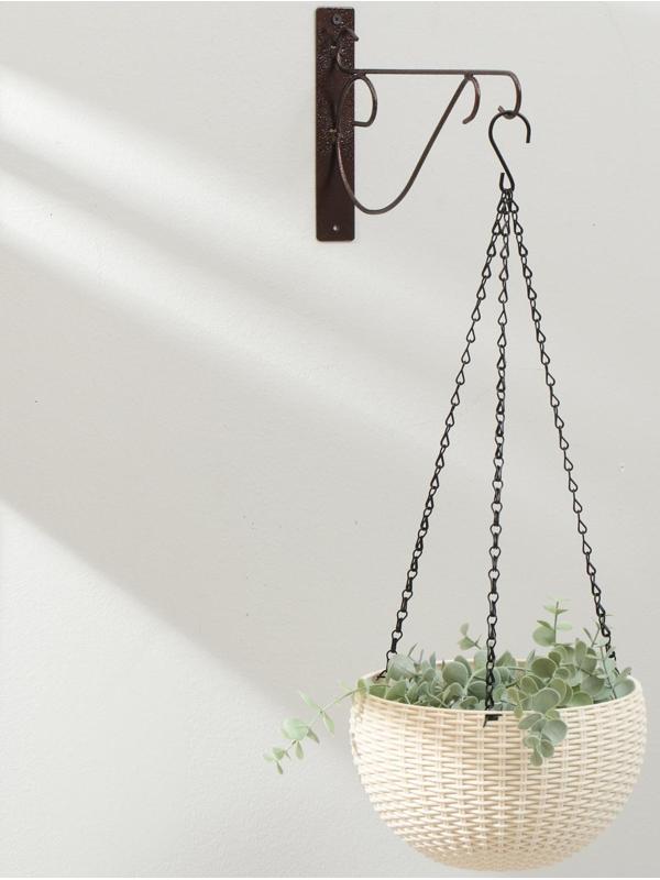 Кронштейн для кашпо, 30 см, металл, «Прут»