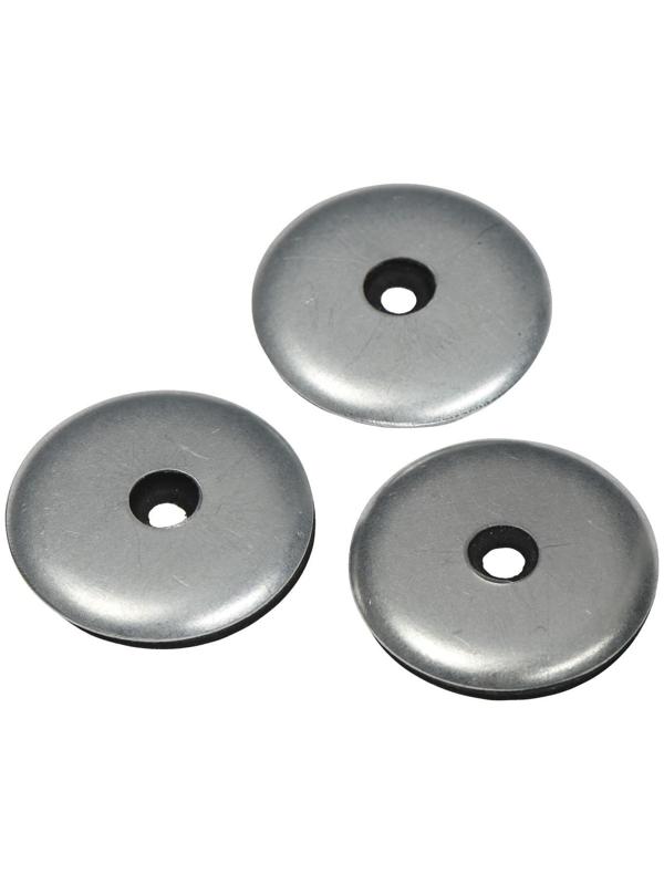 Пресс-шайба, оцинкованная, d = 30 мм, серая, набор 50 шт.