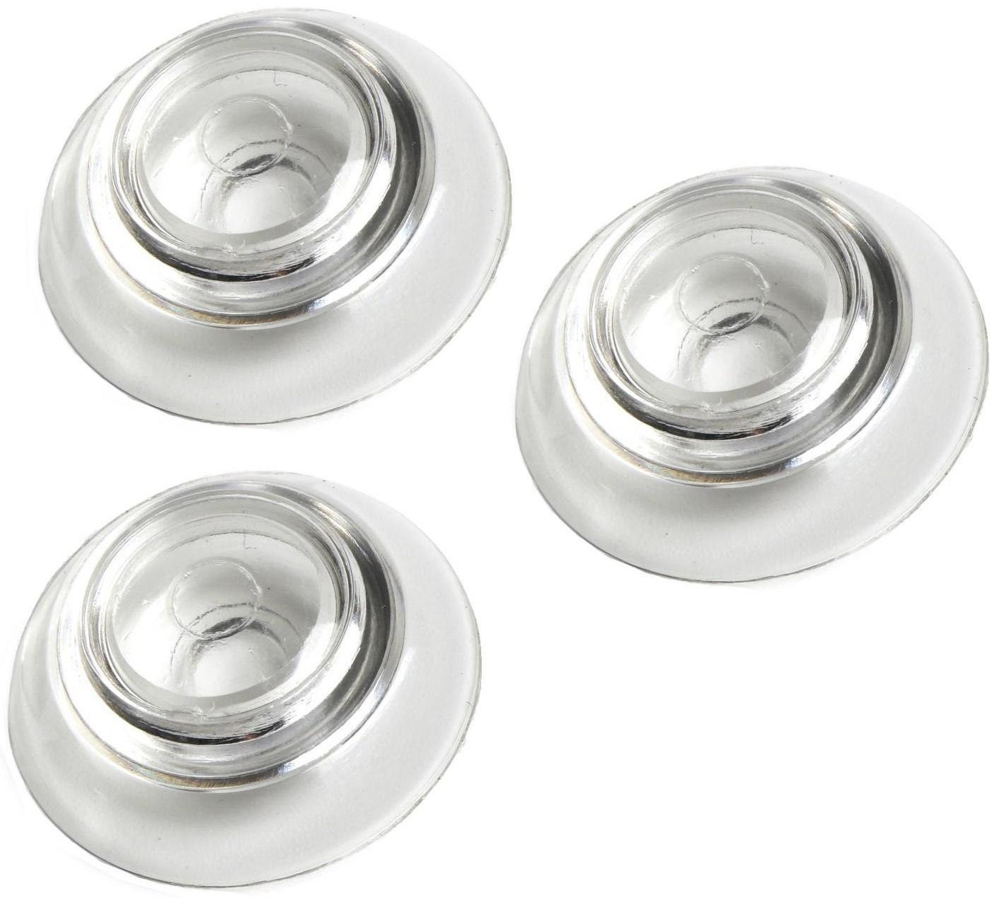 Термошайба мини из поликарбоната, d = 30 мм, УФ-защита, прозрачная, набор 50 шт.