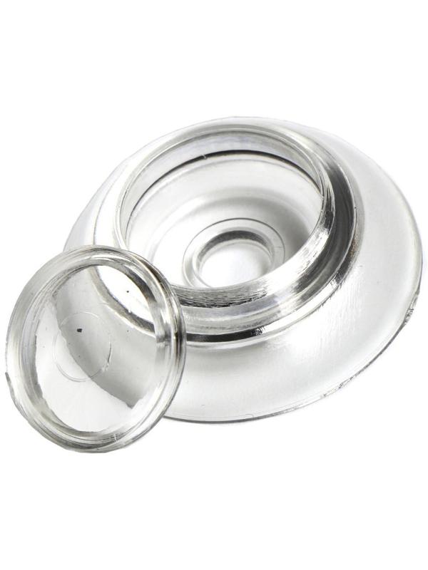 Термошайба мини из поликарбоната, d = 30 мм, УФ-защита, прозрачная, набор 50 шт.