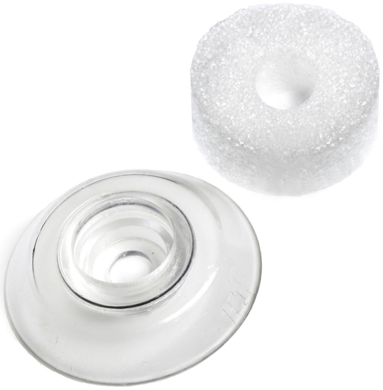 Термошайба из поликарбоната, d = 38 мм, УФ-защита, прозрачная, набор 25 шт.