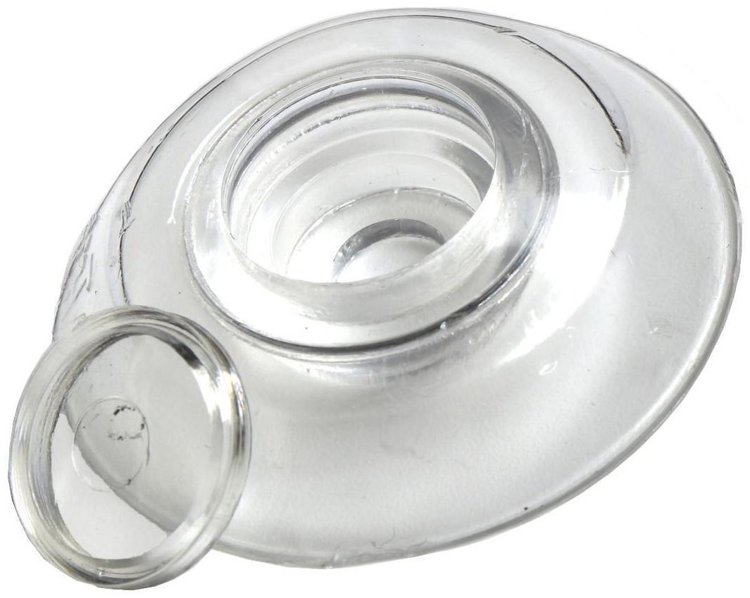 Термошайба из поликарбоната, d = 38 мм, УФ-защита, прозрачная, набор 25 шт.