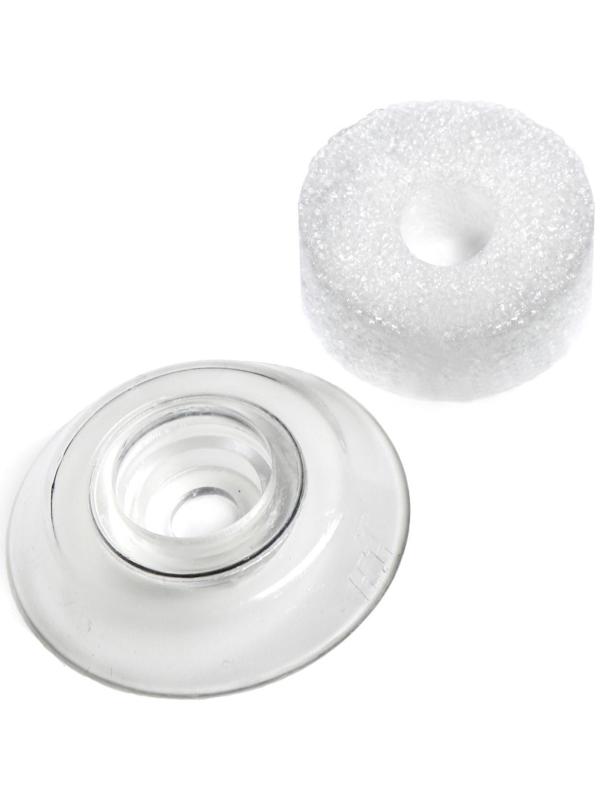 Термошайба из поликарбоната, d = 38 мм, УФ-защита, прозрачная, набор 25 шт.