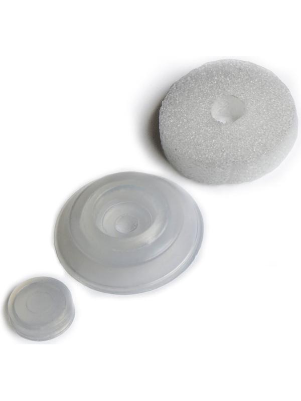 Термошайба из полипропилена, d = 38 мм, без УФ-защиты, прозрачная, набор 25 шт.