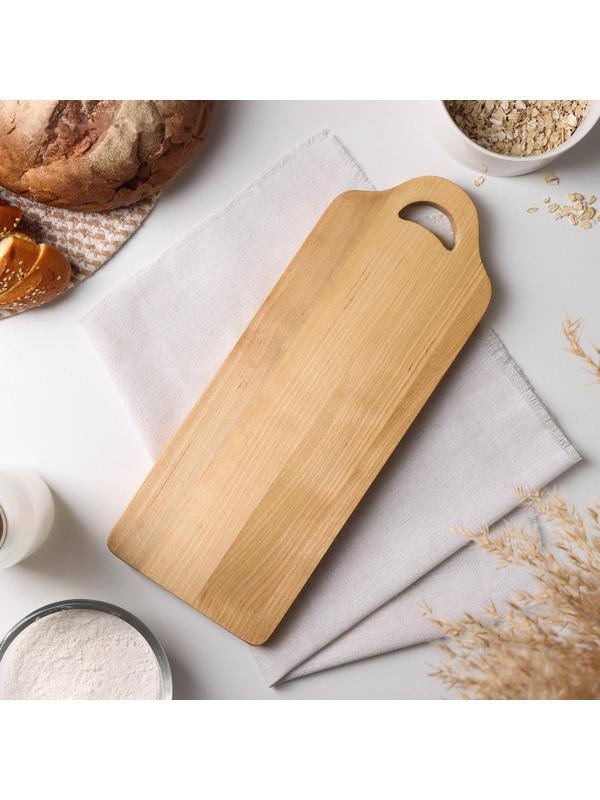 Доска разделочная для рыбы Adelica, 34×13×2 см, пропитано маслом, берёза