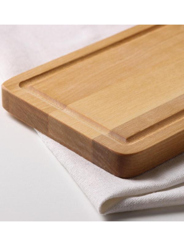 Доска разделочная для рыбы Adelica, 34×13×2 см, пропитано маслом, берёза