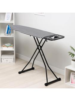 Доска гладильная «Гусиная лапка», 123,5×46 см, регулируемая высота до 90 см