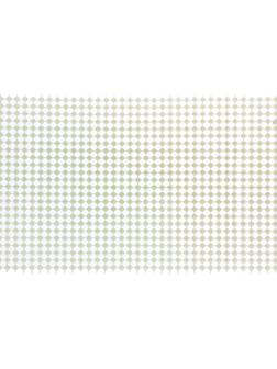 Тесьма под жемчуг, белая, пластик 12 см, в рулоне 9 метров