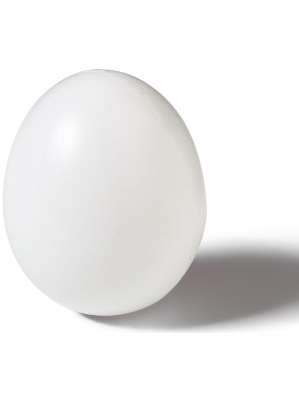 Яйцо искусственное подкладное, для кур, 1 шт., белое