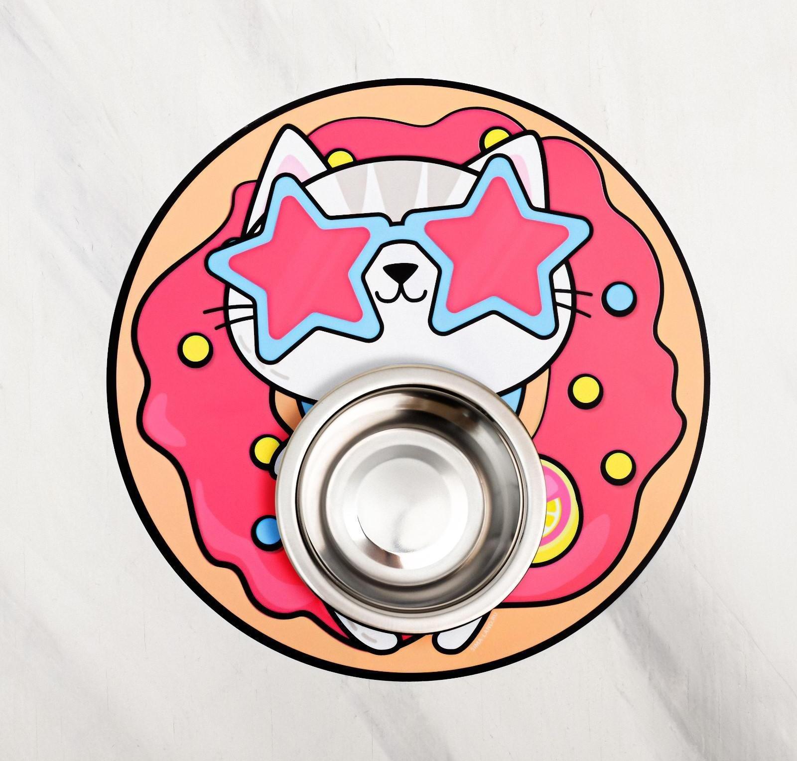 Коврик под миску Chill out, 28х28 см