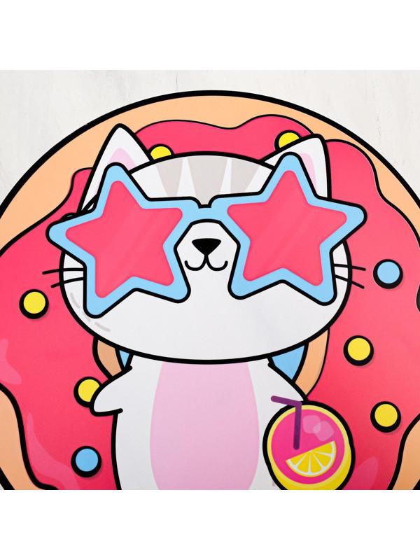 Коврик под миску Chill out, 28х28 см