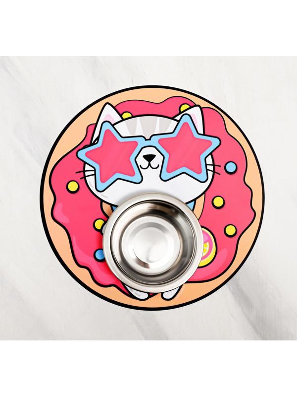 Коврик под миску Chill out, 28х28 см