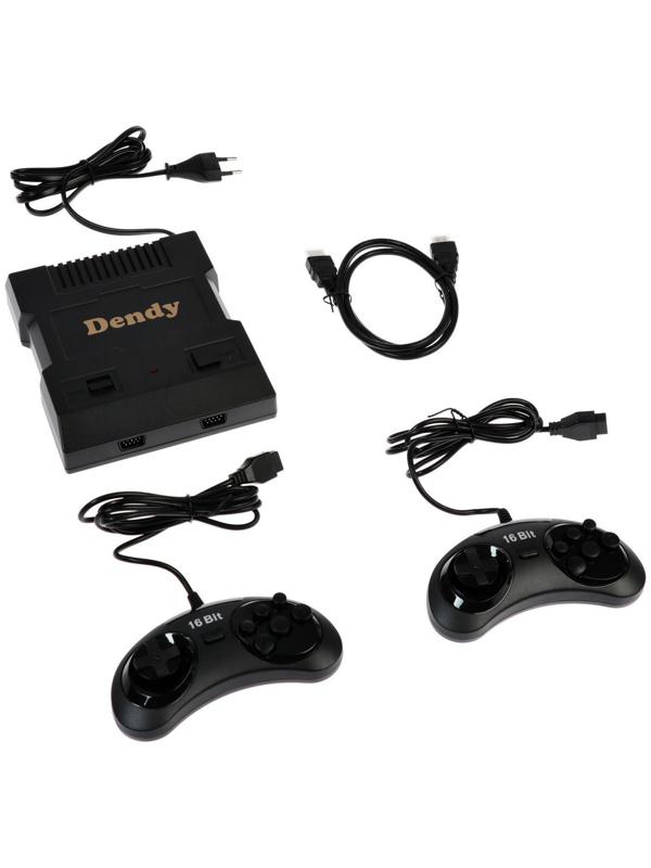Игровая приставка Dendy Smart, 8-bit/16-bit, 567 игр, HDMI, 2 геймпада