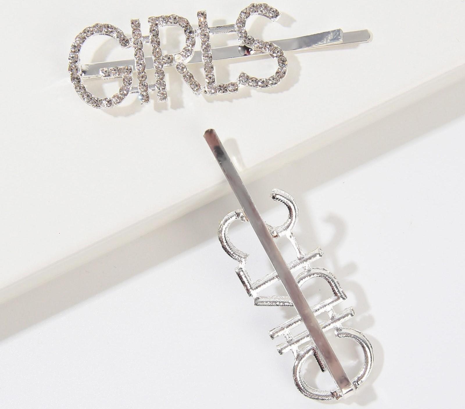 Заколка для волос со стразами «Прекрасной тебе», МИКС