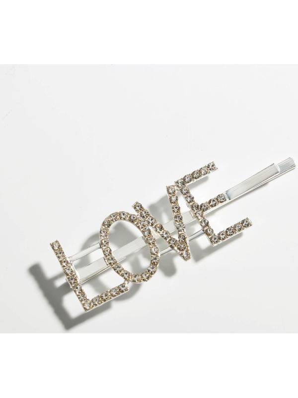 Заколка для волос со стразами «Прекрасной тебе», МИКС