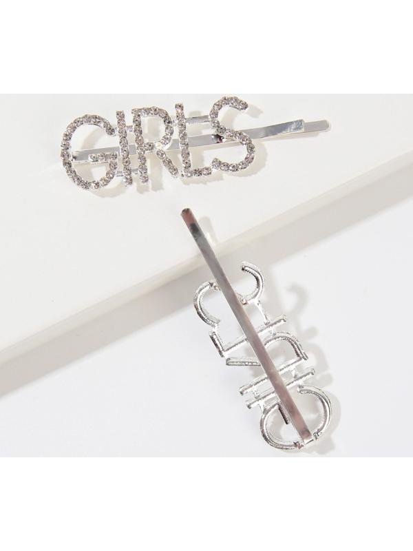 Заколка для волос со стразами «Прекрасной тебе», МИКС