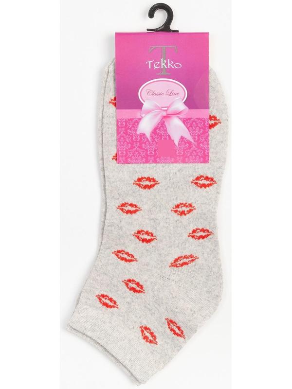 Носки женские, цвет серый, размер 23-25