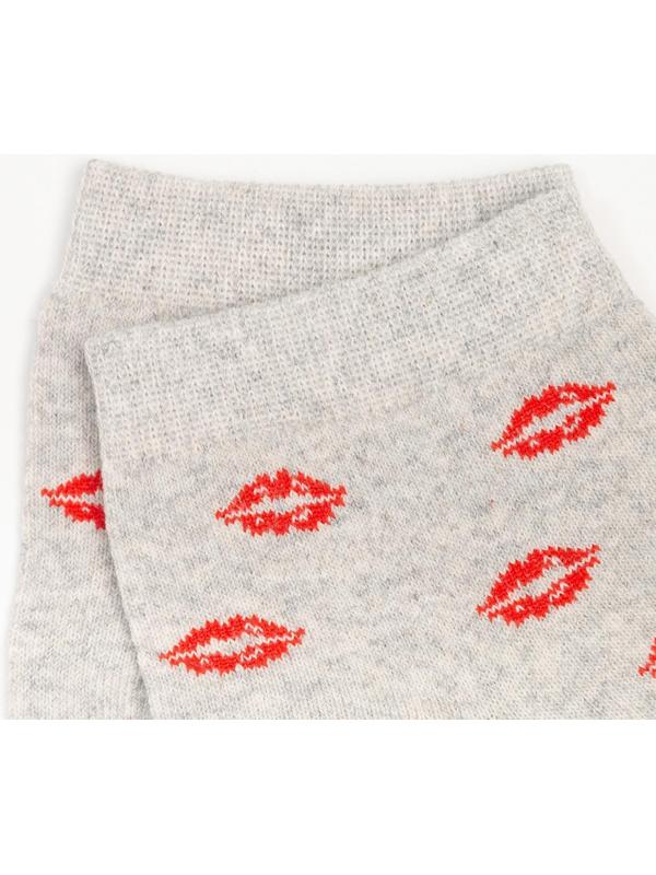 Носки женские, цвет серый, размер 23-25