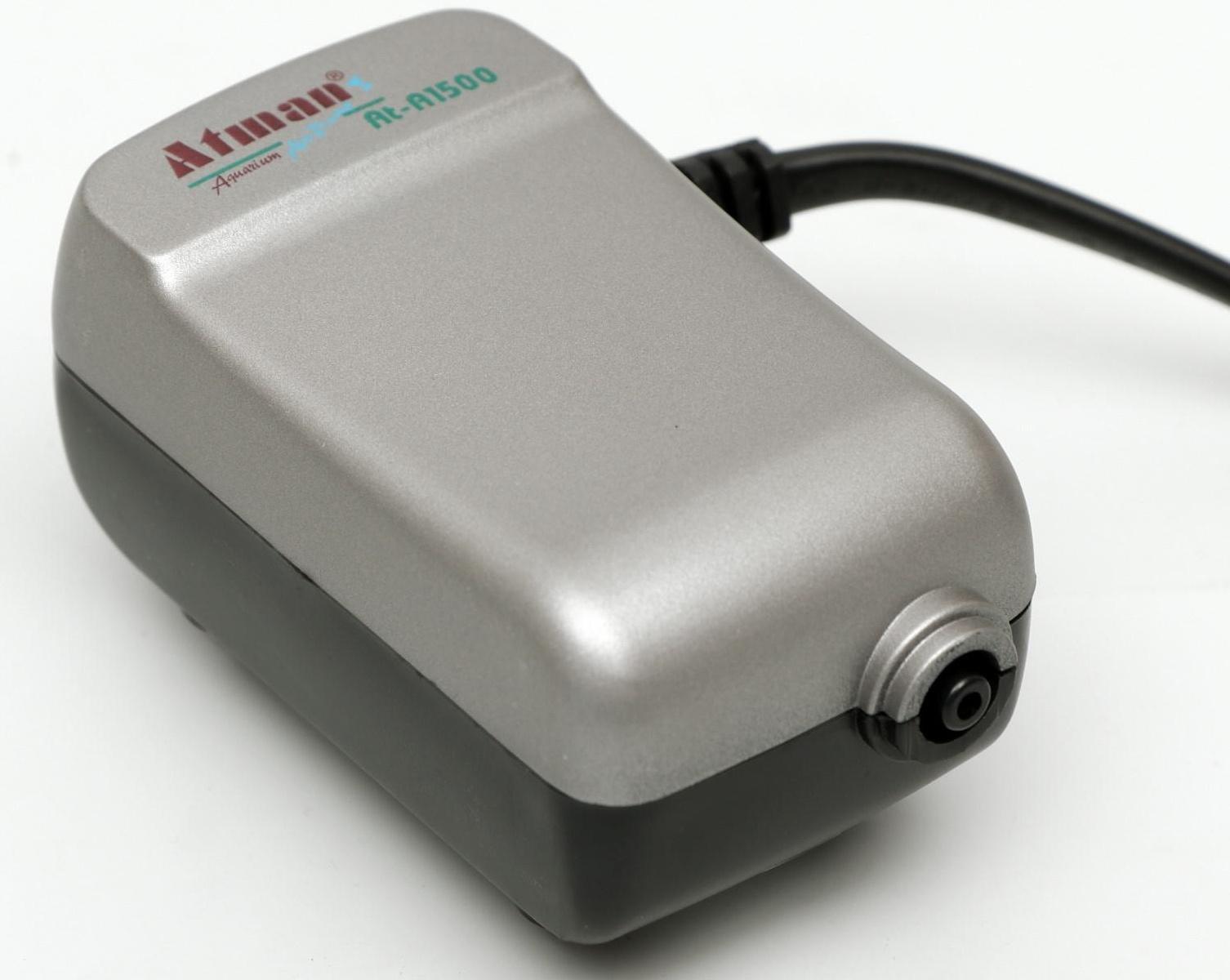 Компрессор Atman AT-A1500 для аквариумов до 80 литров, 90 л/ч, нерегулируемый