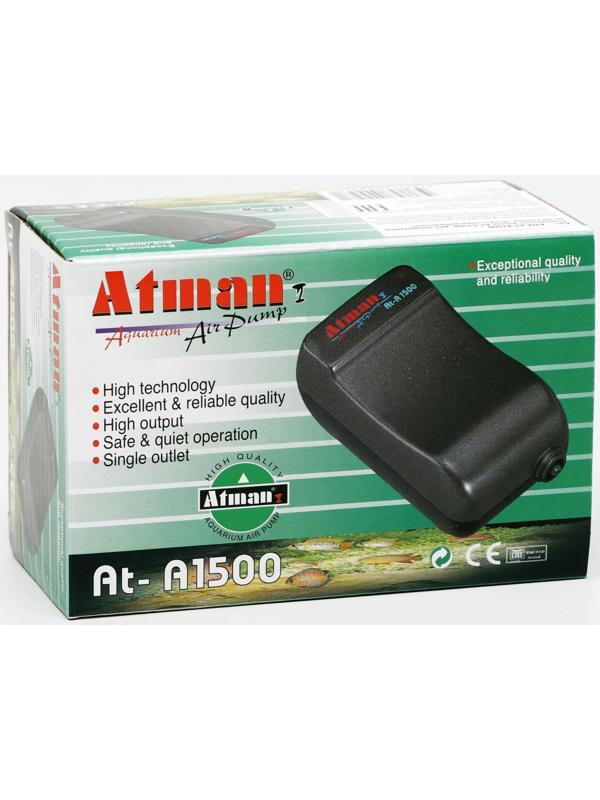Компрессор Atman AT-A1500 для аквариумов до 80 литров, 90 л/ч, нерегулируемый