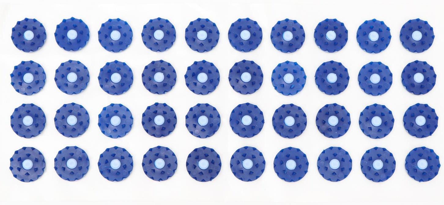 Аппликатор Кузнецова, 40 колючек, плёнка, 14 x 32 см.