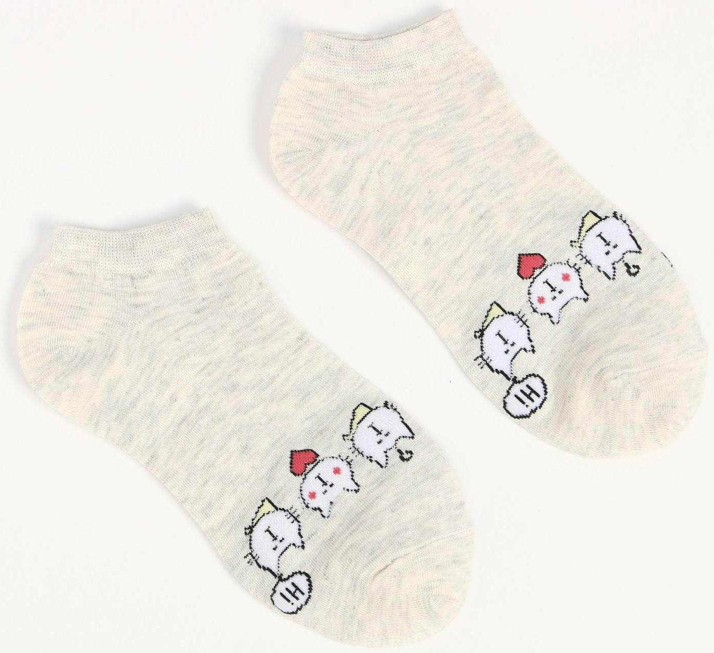 Носки женские, цвет микс, размер 36-40