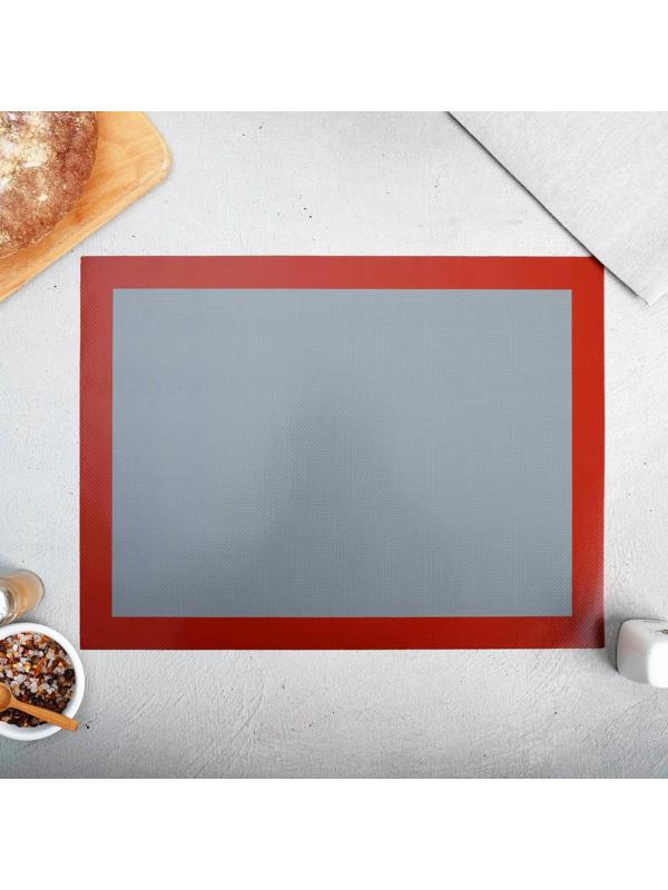 Армированный коврик для выпечки «Щепотка радости» с разлиновкой, 30 х 40 см