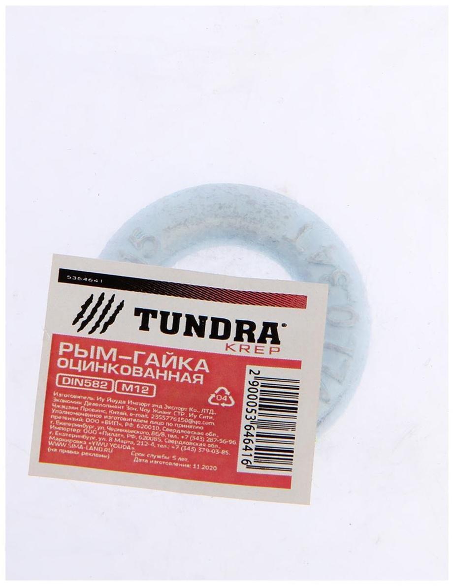 Рым-гайка ТУНДРА krep, DIN582, М12, оцинкованная, 1 шт.