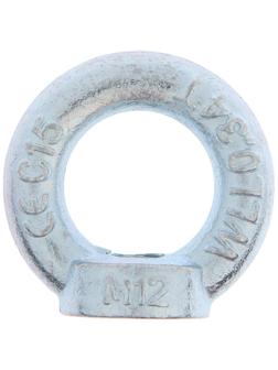 Рым-гайка ТУНДРА krep, DIN582, М12, оцинкованная, 1 шт.