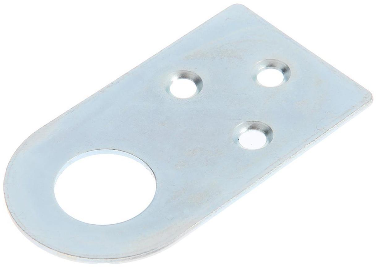 Пробой-ушко ТУНДРА krep, 40х75 мм, цинк, в упаковке 1 шт.