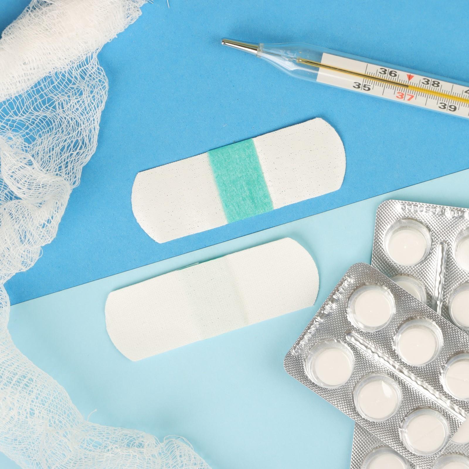 Лейкопластырь Верофарм бактерицидный 2,5 х 7,2 см на тканной основе