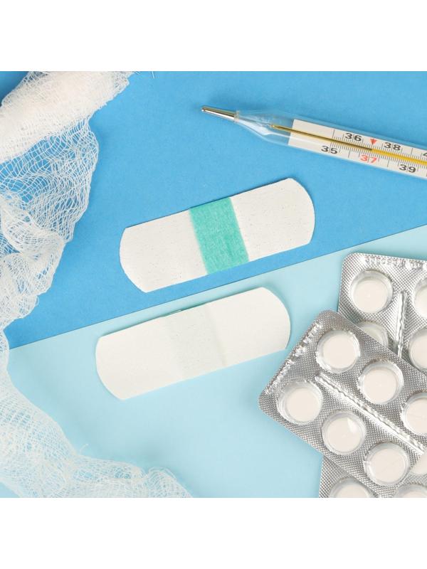 Лейкопластырь Верофарм бактерицидный 2,5 х 7,2 см на тканной основе