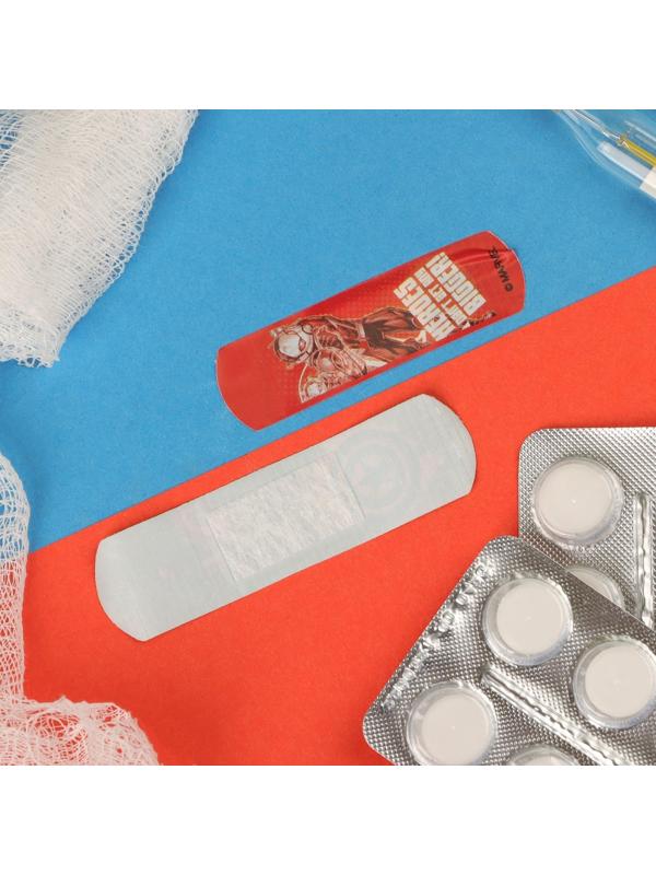 Лейкопластырь бактерицидный Унипласт Детский «Мстители» 20 шт