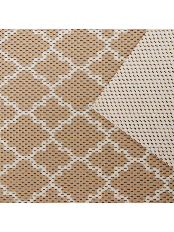 Набор ковриков для ванны и туалета, 2 шт: 50×52, 50×85 см, ПВХ