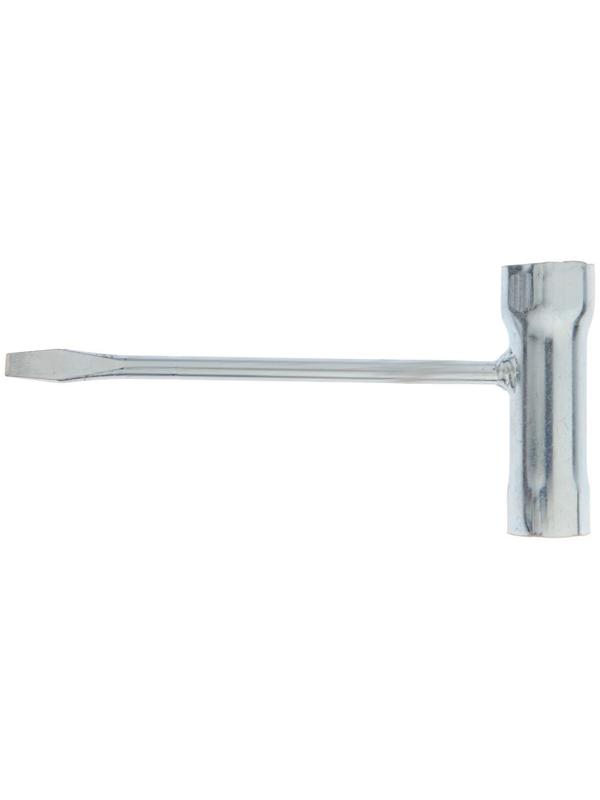 Ключ свечной для пил ТУНДРА, 16 х 19 мм, шлицевая отвертка